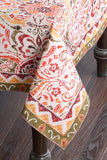 Table Cloth Square Table 100% Cotton 54 x 54 Inches Fall Tablecloth Reusable Everyday Use for Thanks