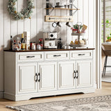 66" Large Sideboard Buffet Cabinet with Storage