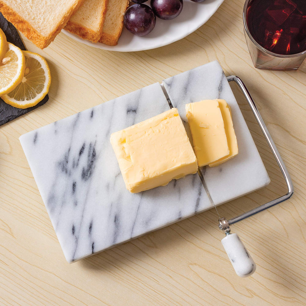 Brands 3841COM 3841 Marble Cheese Slicer, White