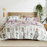 Comforter Set Queen - Cute Floral Bedding Comforter Set, 3 Pieces