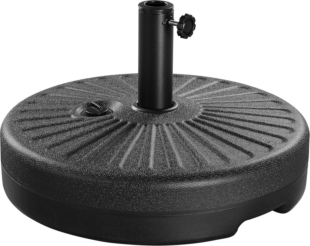 85.7lbs Capacity Fillable Round Umbrella Base