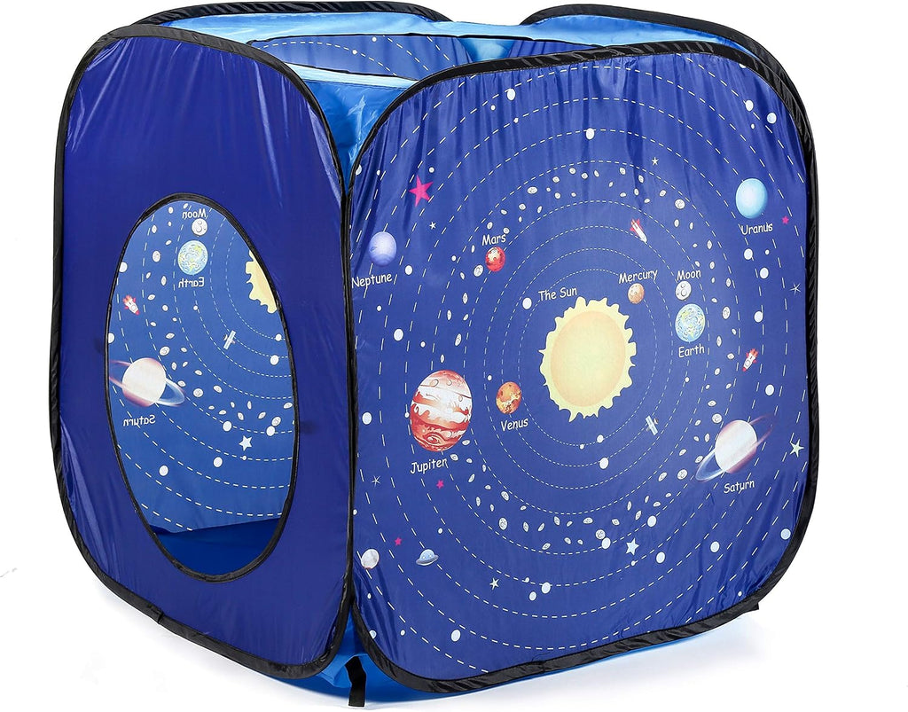 3 in 1 Space Astronaut Pop Up Play Tents with Tunnel for Kids