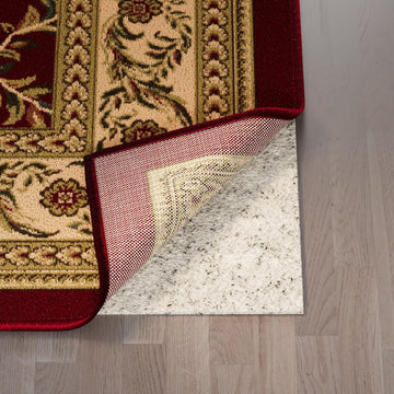 Non Slip Rug Pad Grip 3x5 1/8 Thick, Protection for Any Flooring Surface, Keep Your Runner Rug and Area Rugs