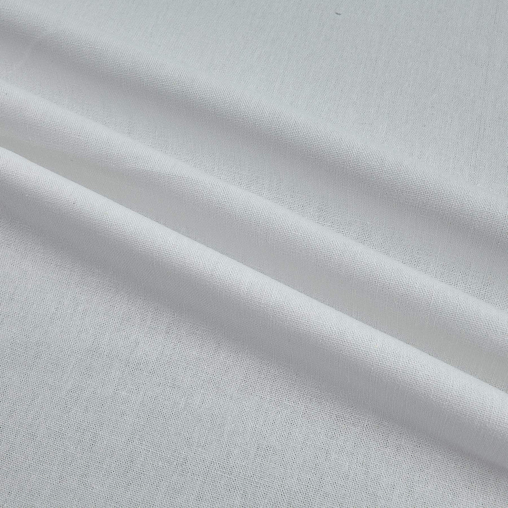 Rayon Linen Blend White, Fabric by the Yard
