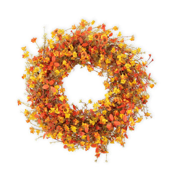22 Inch Fall Wreaths for Front Door Boho Fall Wreath Autumn Wreath