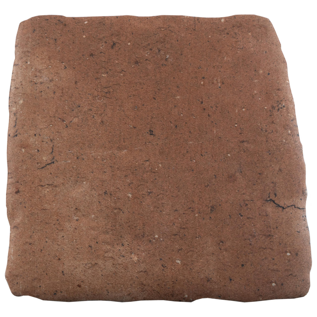 Benisa Cotto 5-7/8" x 5-7/8" Porcelain Floor and Wall Tile