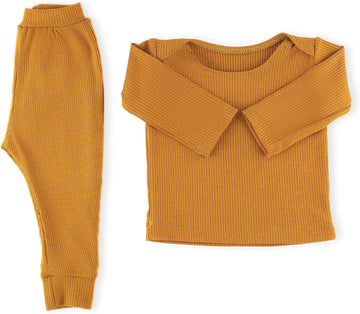 Baby Lightweight Unisex Ribbed Modal Piece Infant Set