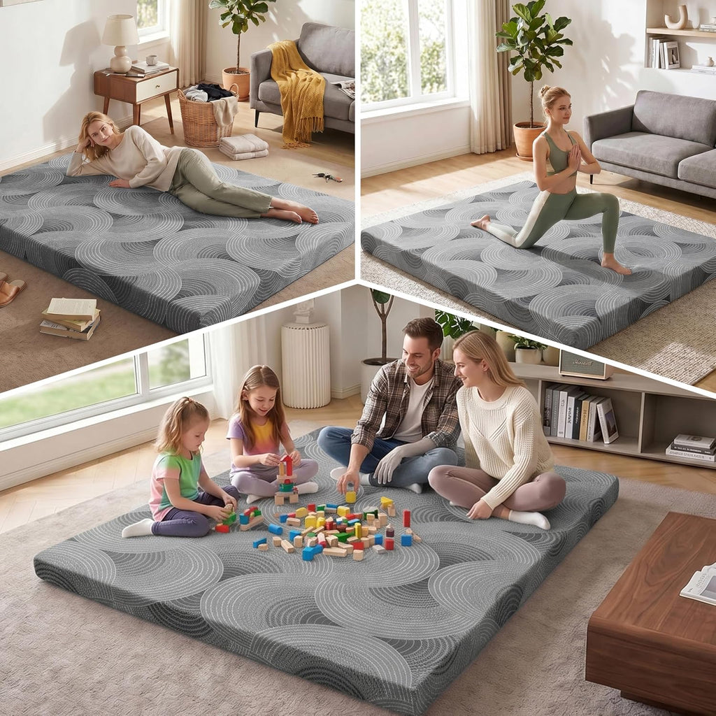 Japanese Floor Mattress, 3.5" Thicken Futon Mattress Tatami Mat