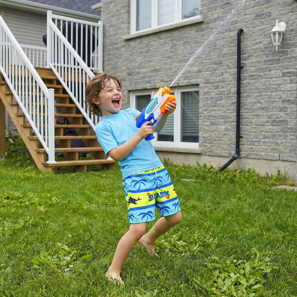 2 Pack Boys Swim Trunks Quick Dry Mesh Liner Board Shorts