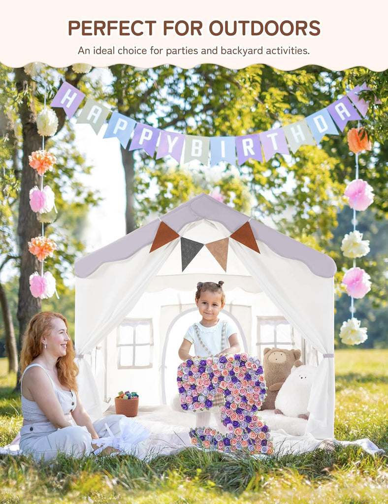 In-1 Kids Play Tent, Indoor Tent with Double Doors