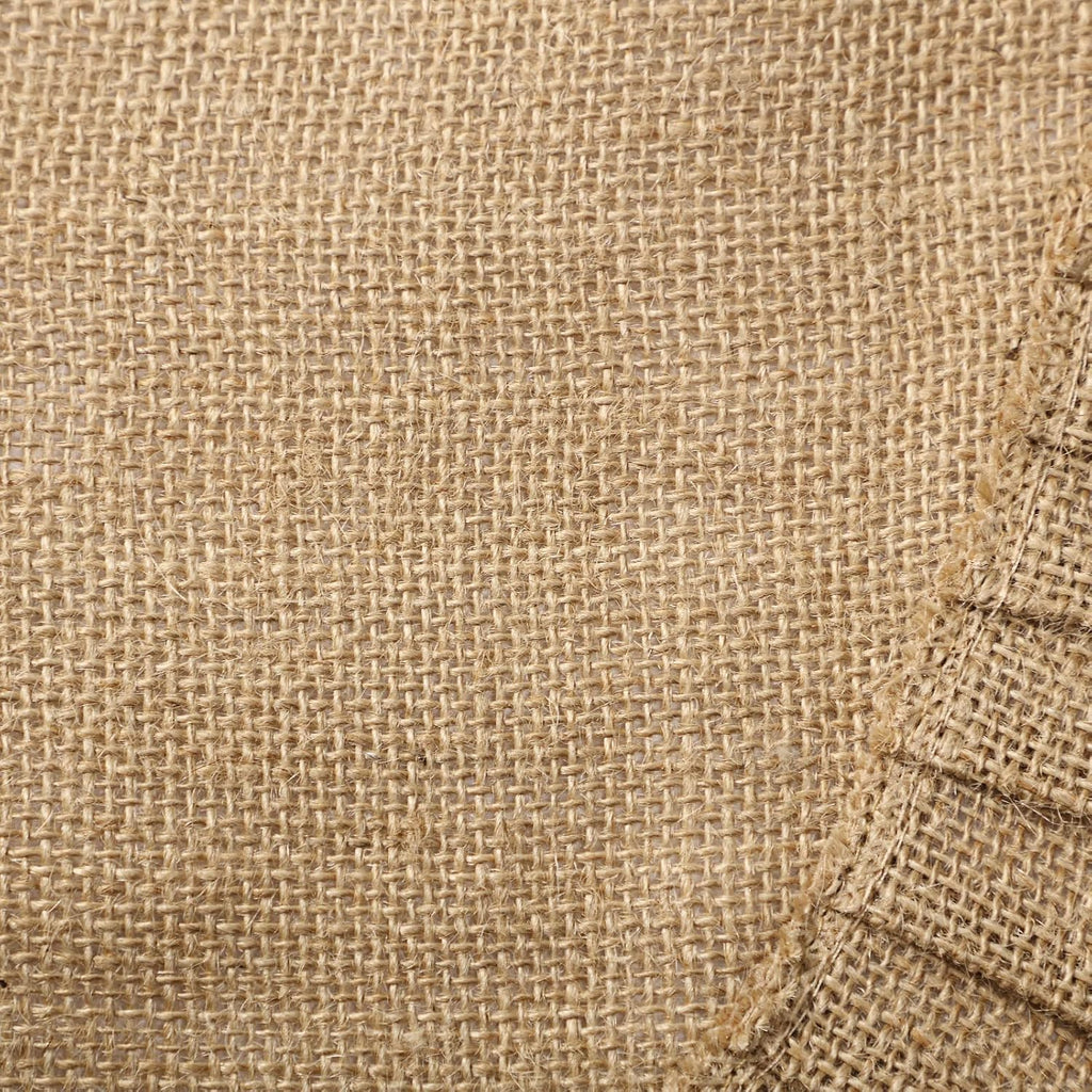 19.7" Christmas Tree Skirt Decor, Ruffled Burlap Tree Skirt, Linen
