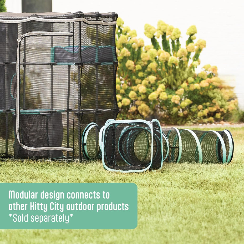 Outdoor Catio Furniture and Play Kits for Cats, Outdoor Mega Kit