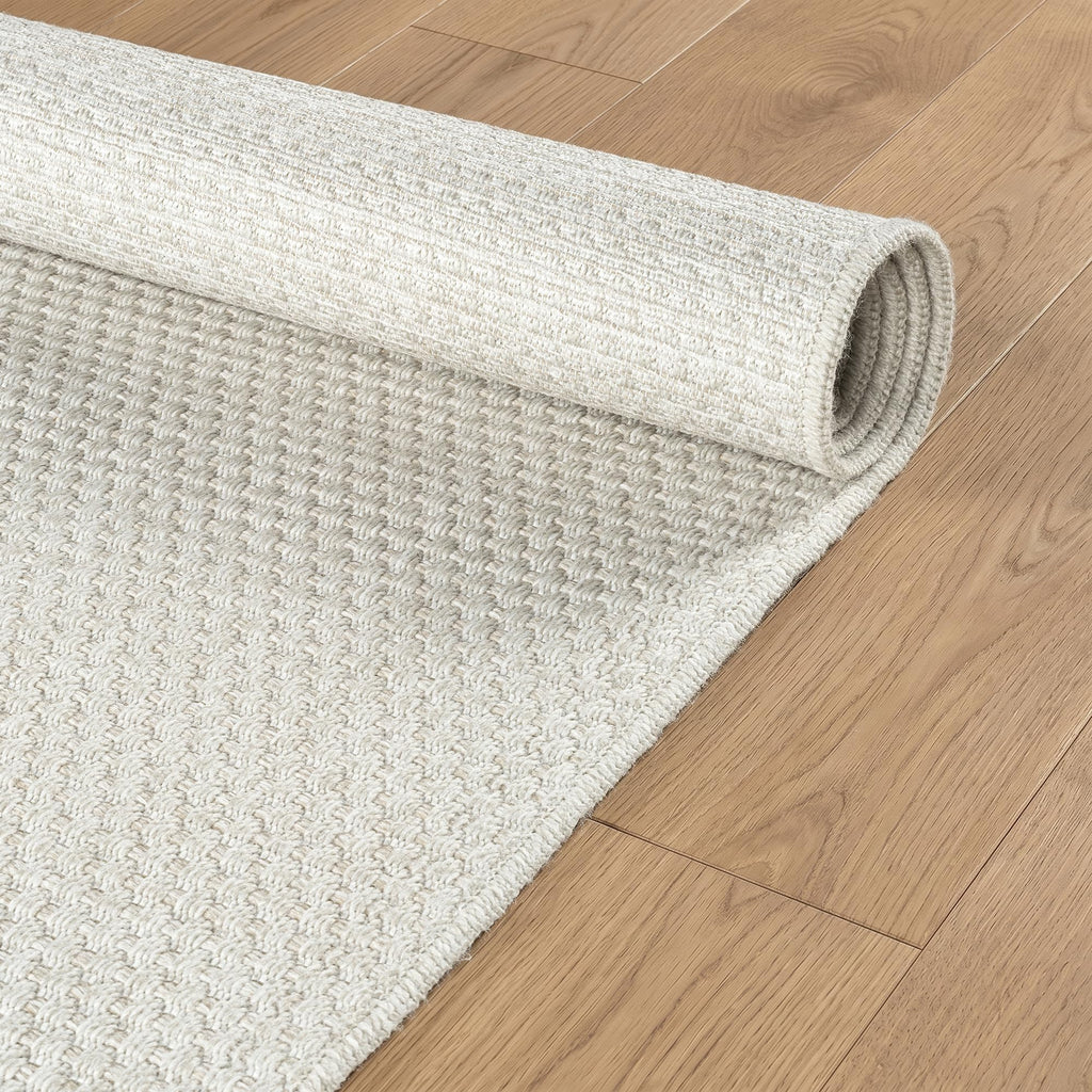 Easy Jute Area Rug Off-White Indoor Outdoor Rugs