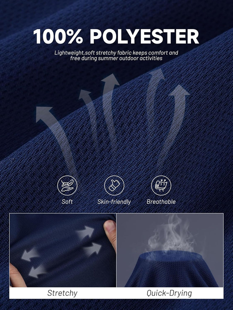 5 Pack Boys Athletic Shorts Mesh Basketball Soccer Quick Dry Shortss