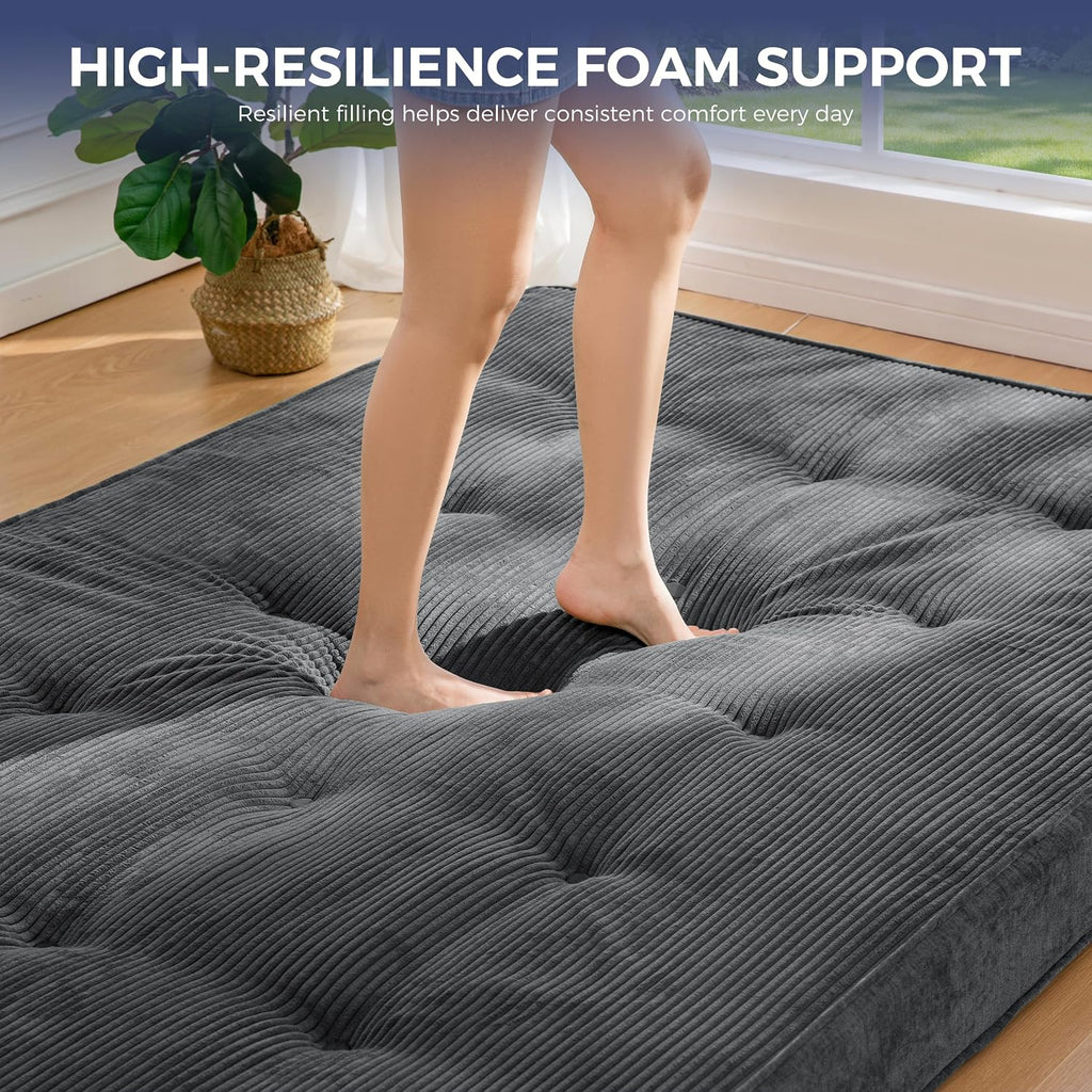 6" Extra Thick Japanese Floor Mattress Futon Mattress