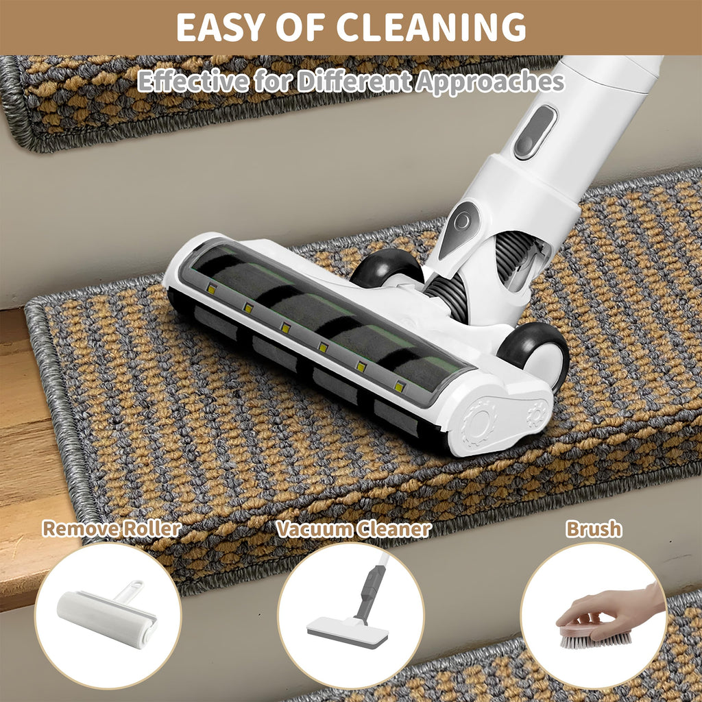 Bullnose Carpet, for Wooden Steps, 2pcs
