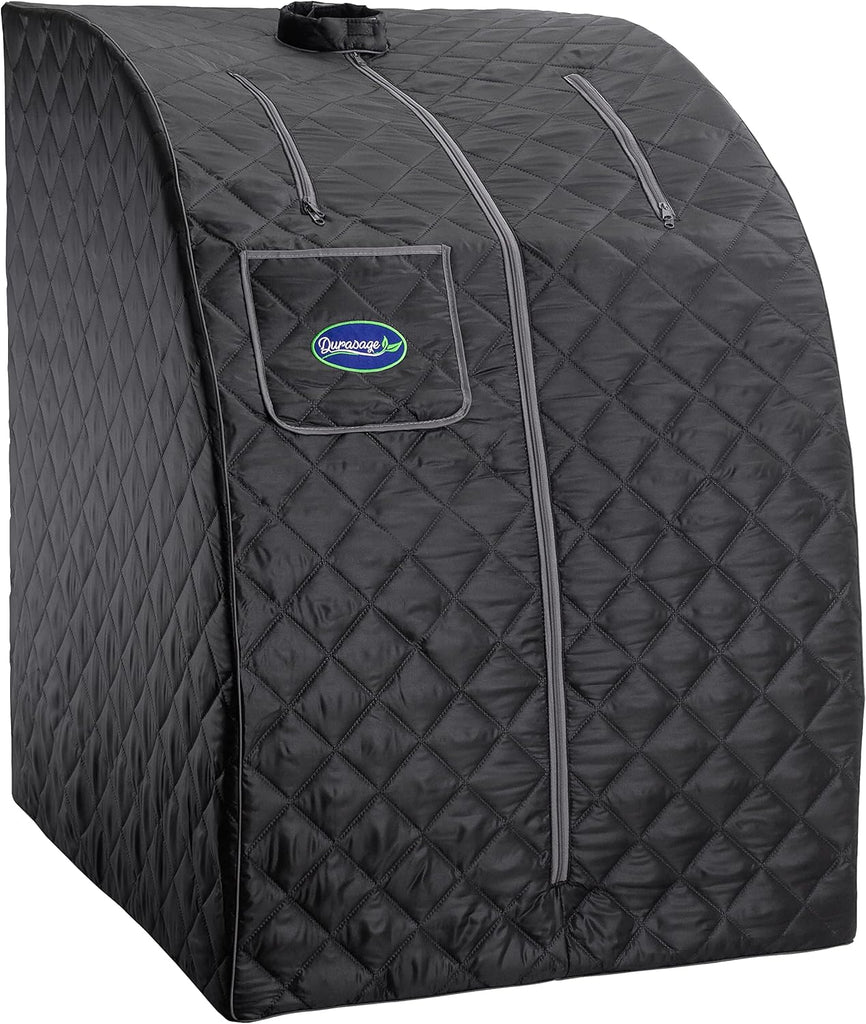 Durasage Lightweight Portable Personal Steam Sauna Spa for Relaxation at Home, 60 Minute Timer