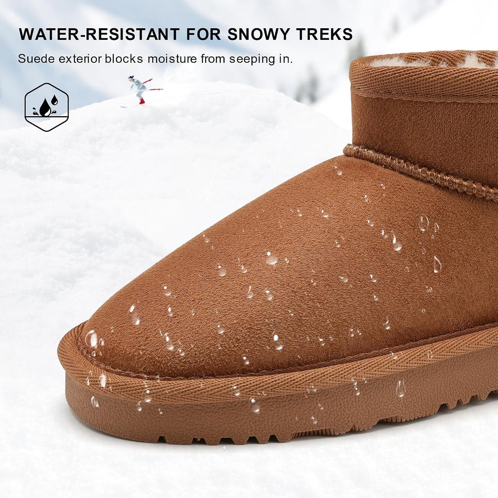 Kids Snow Boots Girls Boys Winter Ankle Boots