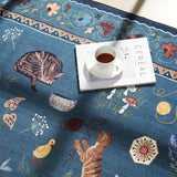 Runner Rug for Kitchen Non Slip 2'6''x8' Washable Rugs with Rubber Backing Soft Floral Animal Cat Ca