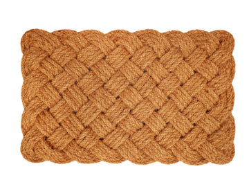 Rope Woven Doormat - 17x30 Inches Heavy Duty Coir Entryway Mat