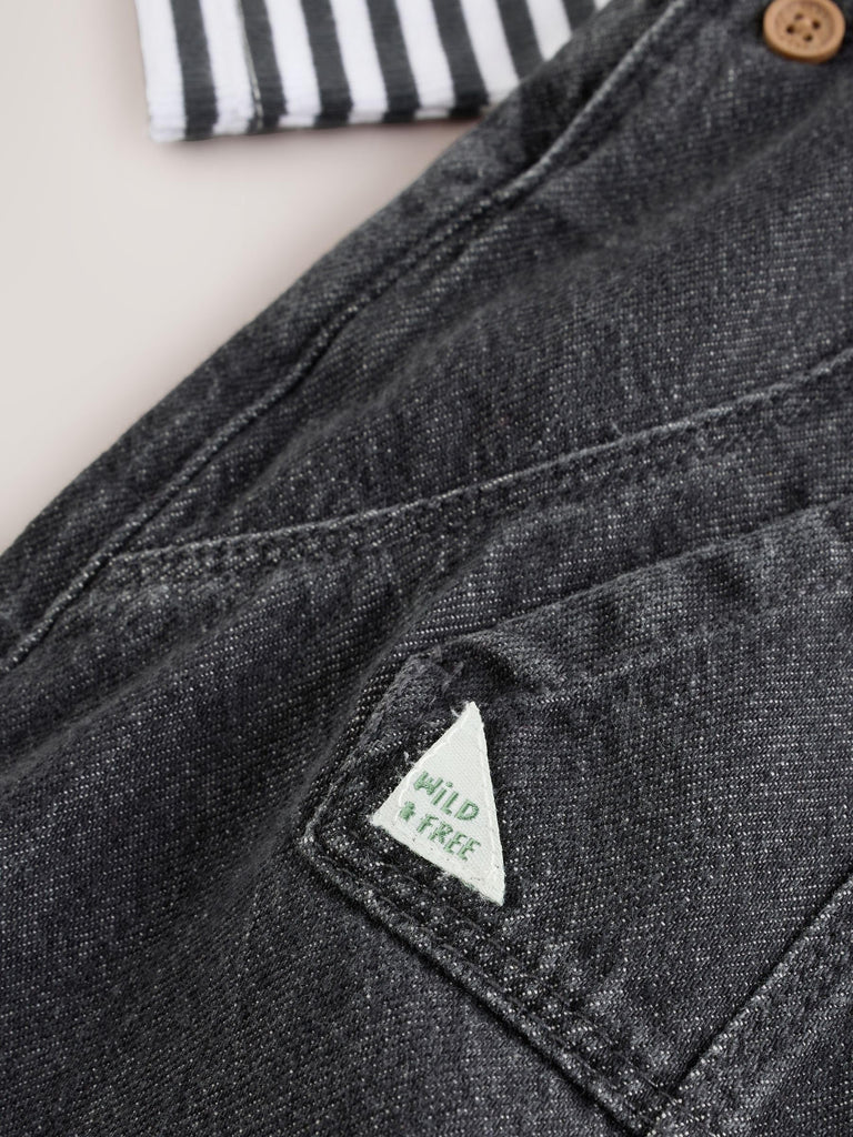 Baby Denim Dungarees and Bodysuit Set Standard