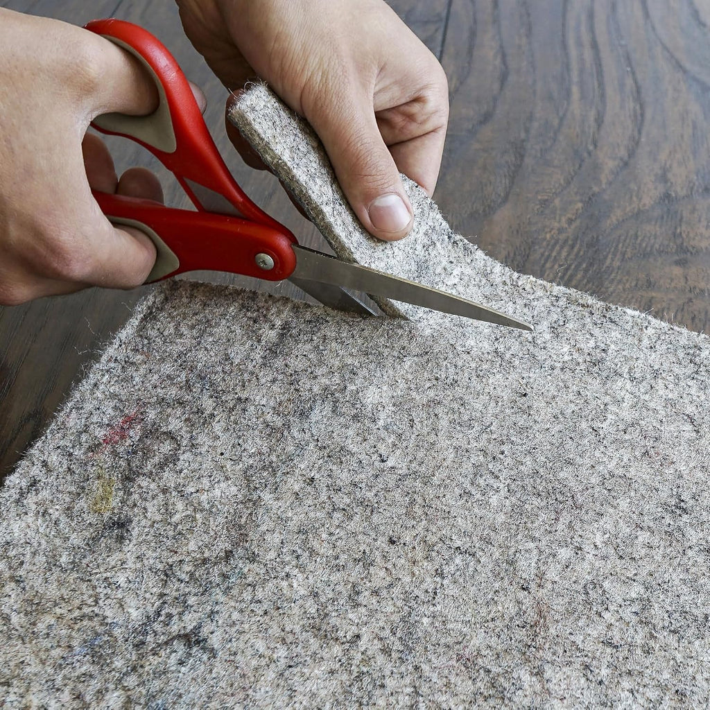 Lock - 5'x8' - 1/4" Thick - Felt + Rubber - Premium Non-Slip Rug Pad