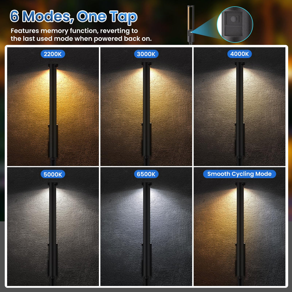 Low Voltage Landscape Lighting All-in-One Pathway Lights 5W 12-Pack