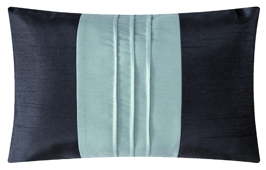 Damask 7 Piece Comforter Set, California King, Aqua/Black