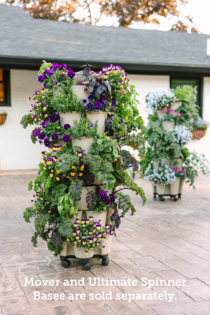 7 Tier Leaf Planter (Stunning Stone)