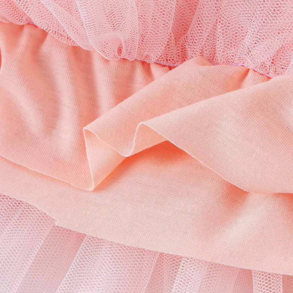 6 Layered Tutu Skirt for Girls Princess Tulle Dance Skirts Toddler Girl Ballet Tutu Skirt