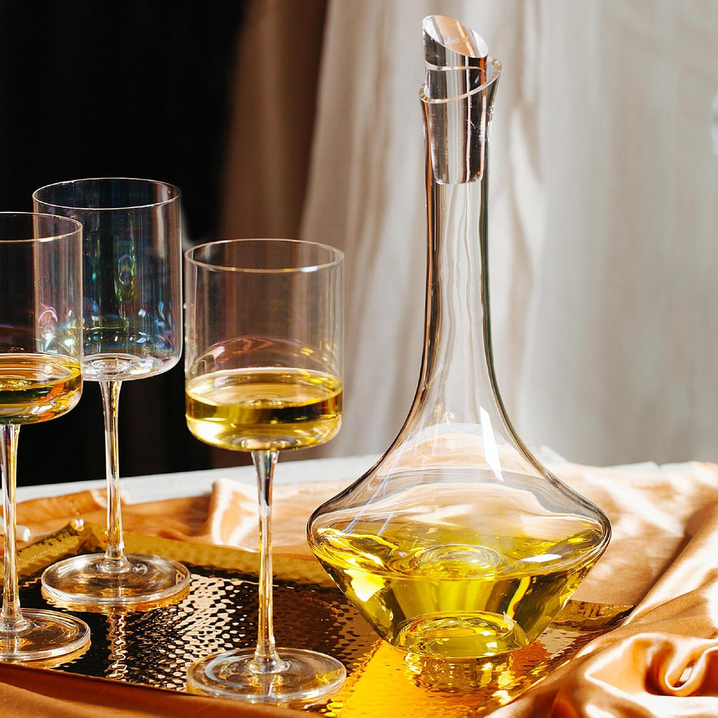 BTaT- Wine Decanter with Stopper, Red Wine Decanter with Lid