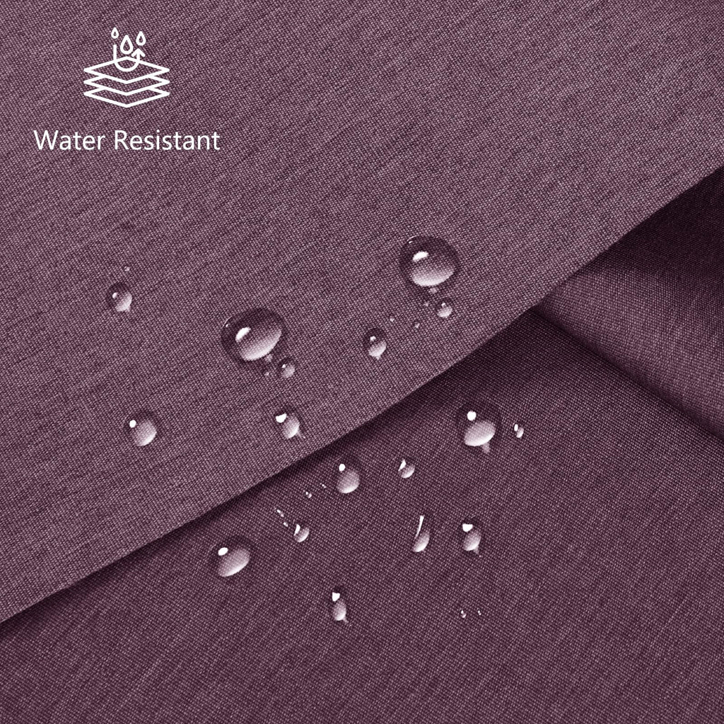 Waterproof Canvas Fabric by The Yard 600D Upholstery Fabric 58x180inch Plum