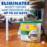 Essentials Disposable Moisture Absorber and Odor Eliminator Tub, Fragrance Free, 1 lb.