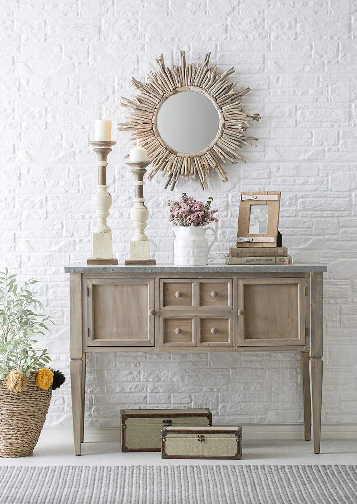 Driftwood Sunburst Mirror
