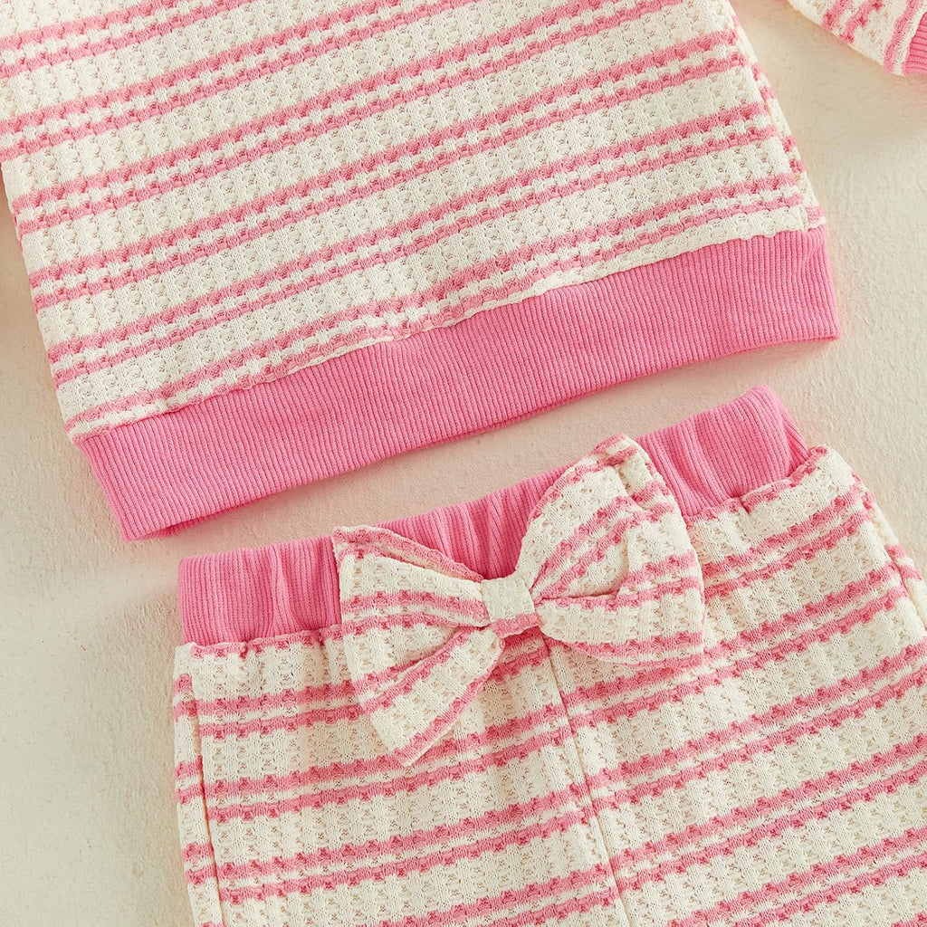 Baby Girl Strawberry Outfit Toddler Girl Clothes Fall Winter Outfits Strawberry Print Long Sleeve Sweatshirt Pants