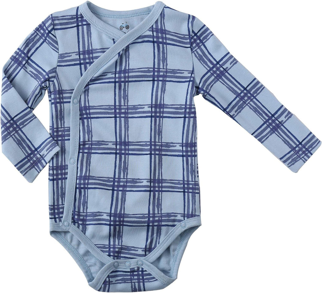 Boy's Pack Long-Sleeve Kimono Bodysuit Set