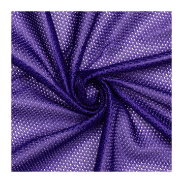 Textiles 3 Yard Bolt Purple Micro Mesh Athletic Jersey Fabric
