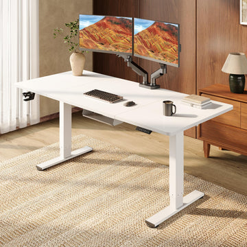 71x32'' Large Height Adjustable Ergonomic Electric Standing Desk