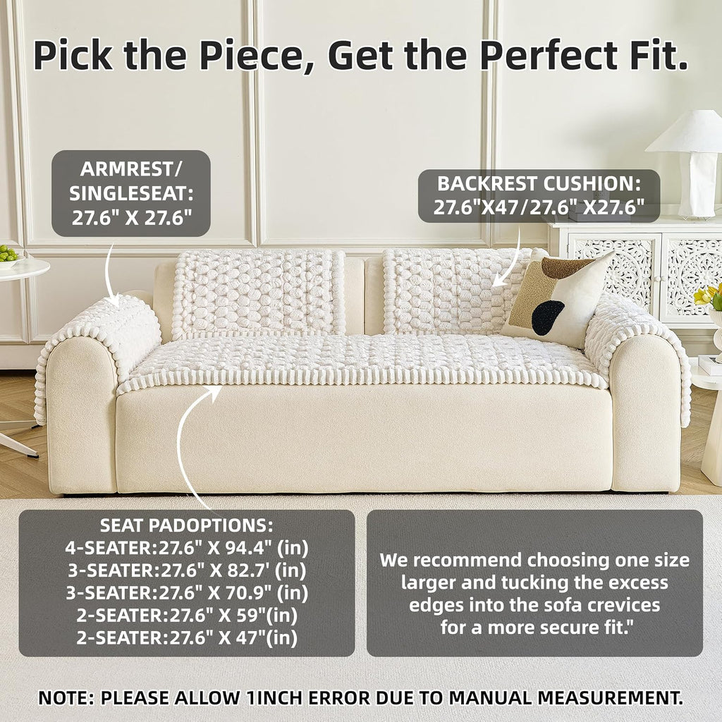 Waterproof Couch Covers for Dogs, Non-Slip Sofa Cover Protector