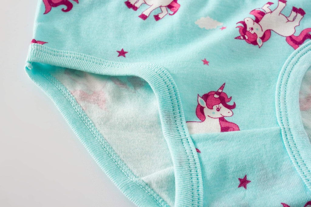 Girls Soft Panties Toddler Underwear Kids Cotton Briefs