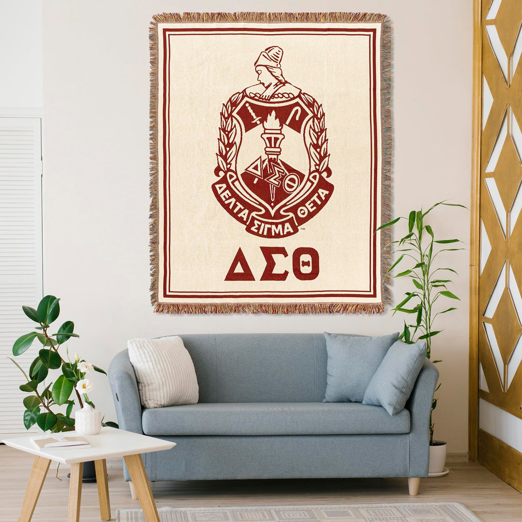 Delta Sigma Theta Sorority Paraphernalia - Woven Tapestry