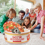 Ramen Noodle Dog & Cat Bed,Keep Warm and Super Soft Creative Pet Nest for Indoor Cats,Removable Washable Cushion for