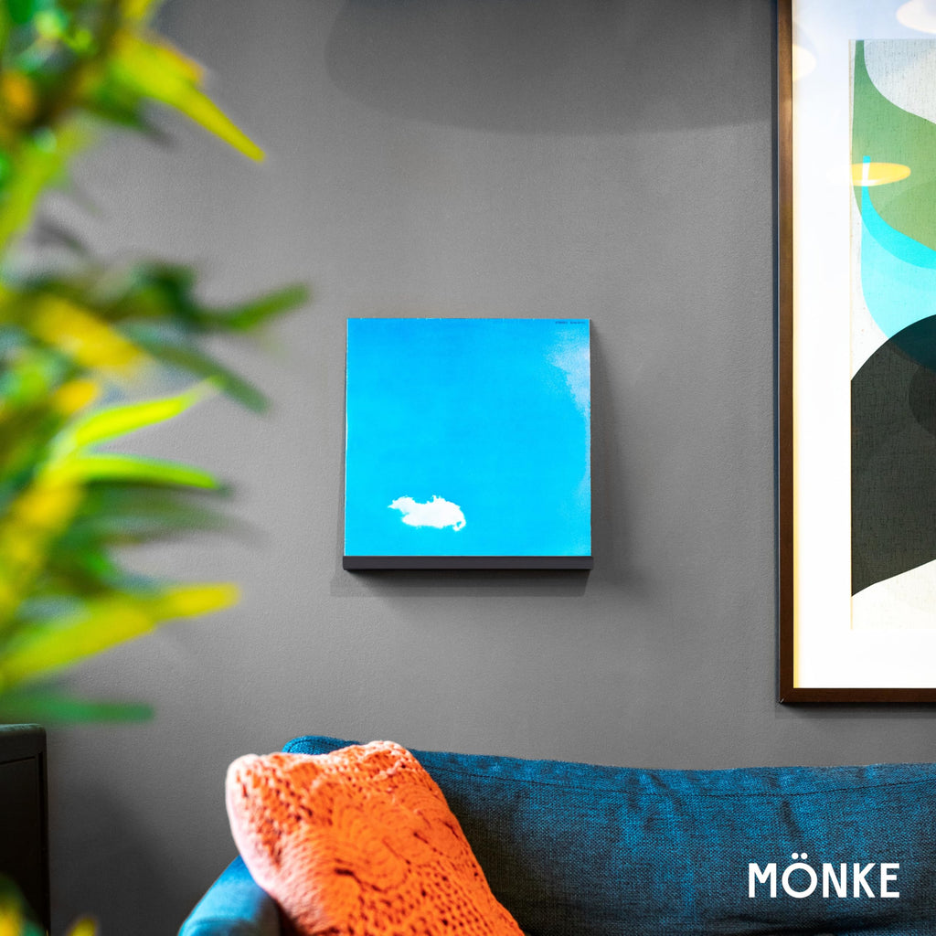 Vinyl Record Wall Mount - 3 Elegant Display Ledges Made from Solid Wood - These Vinyl Record Shelf Will Hold Records