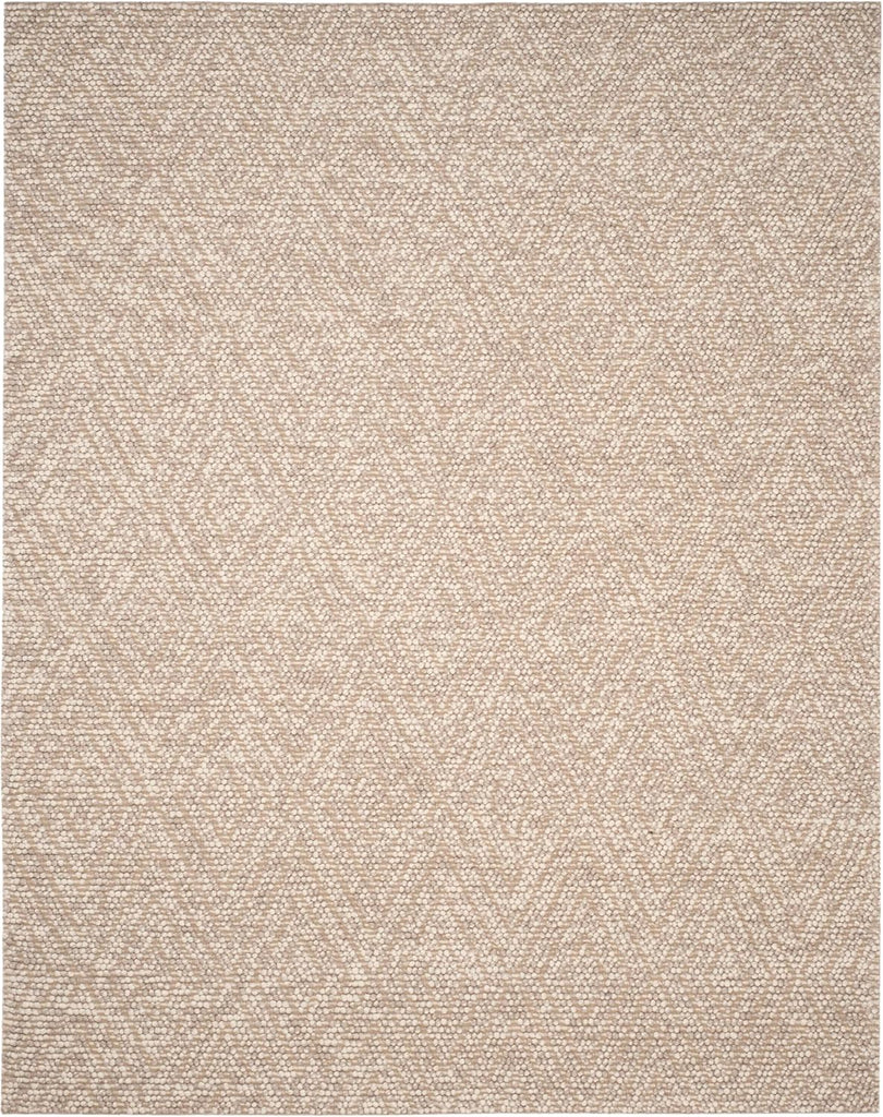 Natura Area Rug - 10' x 14', Beige, Handmade Wool