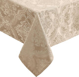 Home Fashions Caiden Elegance Damask Waterproof, Stain & Wrinkle Resistant Fabric Tablecloth, 60" x 