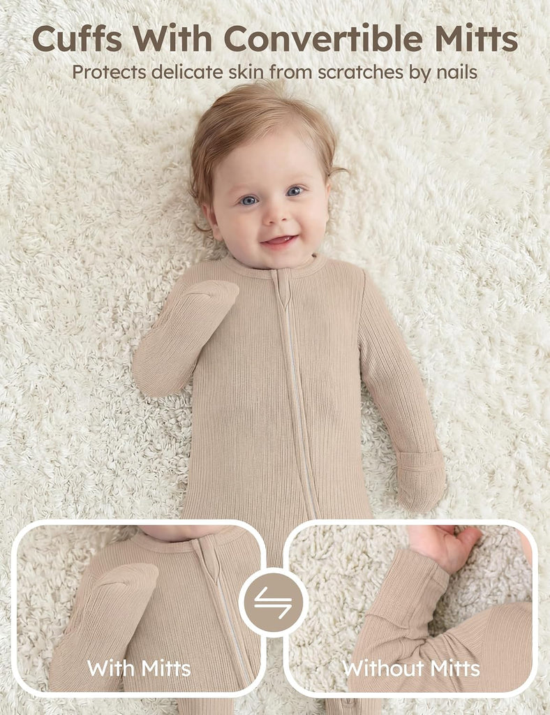 Viscose Bamboo Baby Pajamas Baby Sleepers Baby Boys Girls Clothes