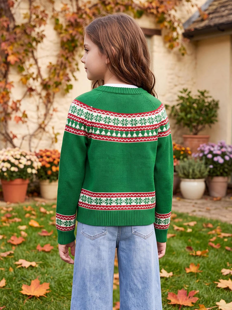 Sweater Long Sleeve Button Knit Top