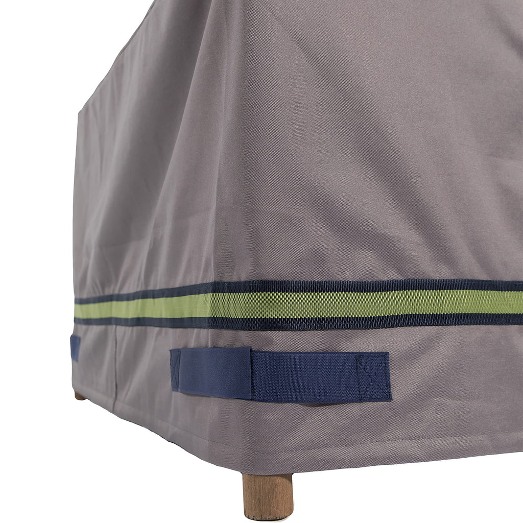 Soteria Water-Resistant 40 Inch Square Fire Pit Cover, Outdoor Firepit Cover