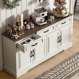 66" Large Sideboard Buffet Cabinet with Storage