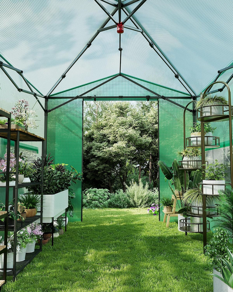 8X12 FT Pop Up Greenhouse for Outdoors
